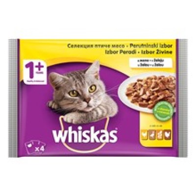 WHISKAS Multipack Izbor mesa s živinom